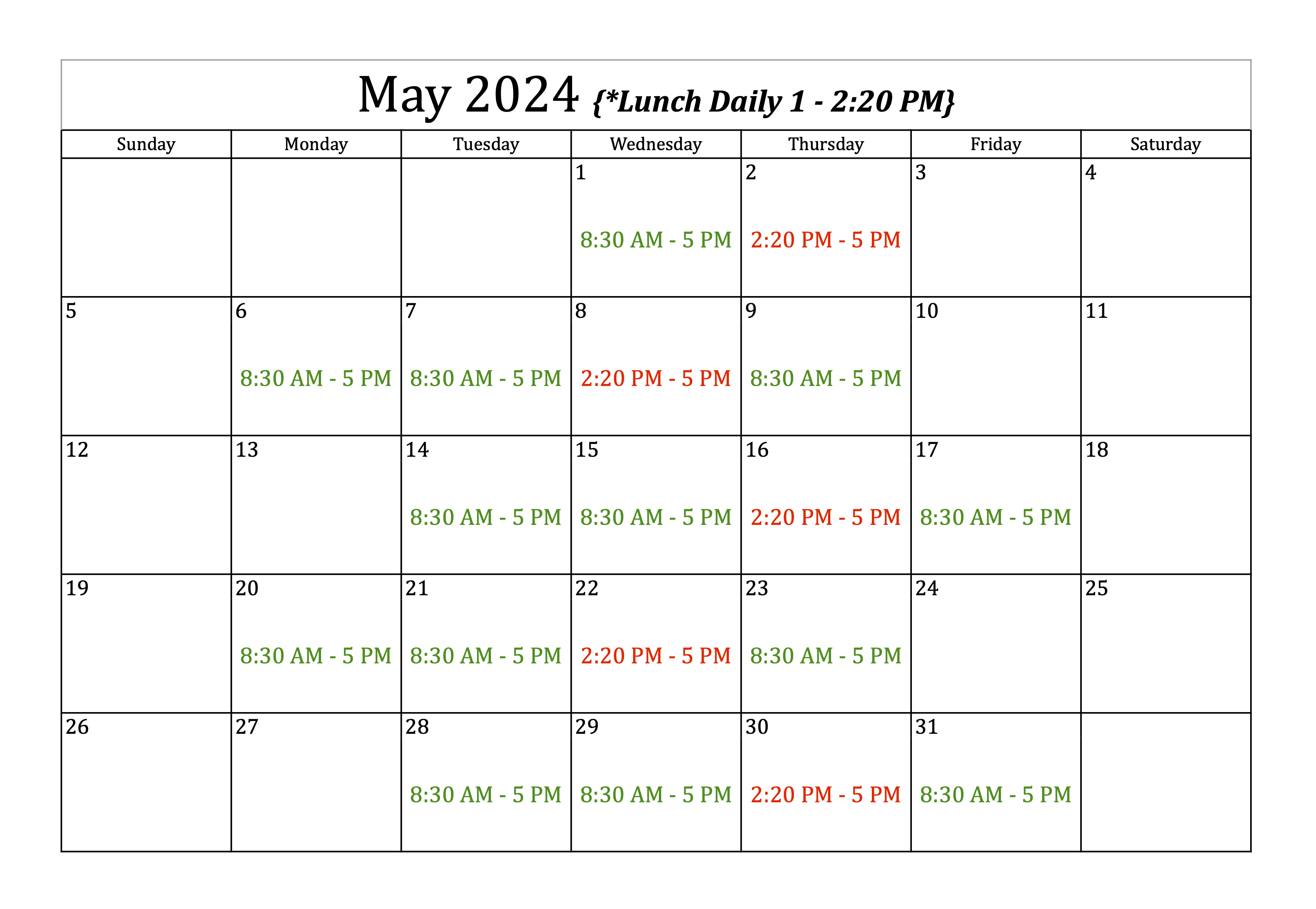 2024 May PNG